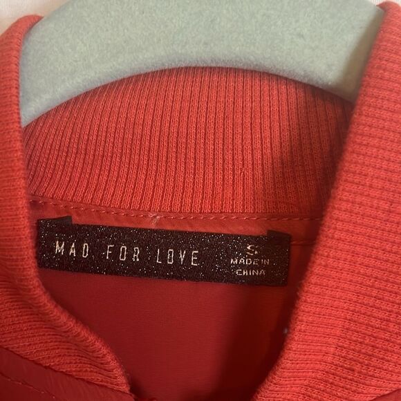 Mad for Love Long Sleeve Double Zipper Pencil Dress in the color Rust size Small - Picture 9 of 13